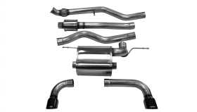 Touring Cat-Back Exhaust System 14937BLK